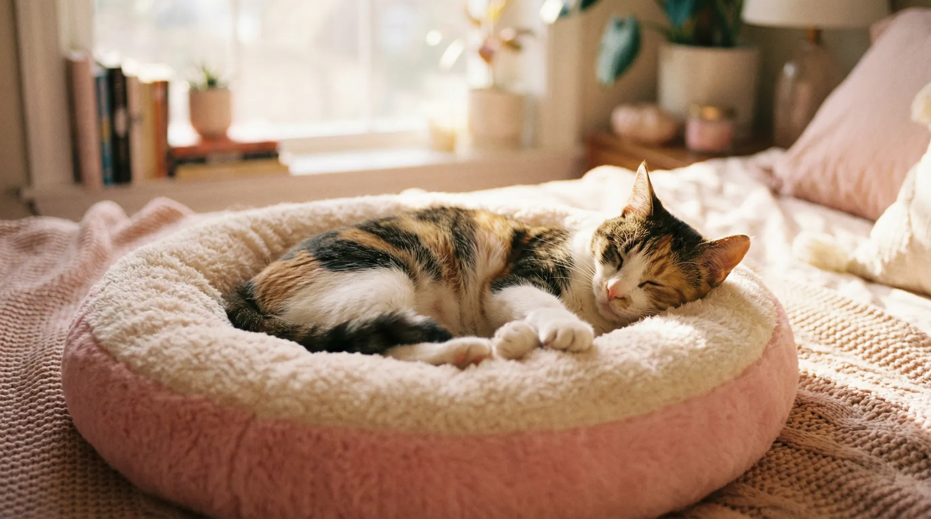 三花猫安静入睡 - 电视剧不能失去你